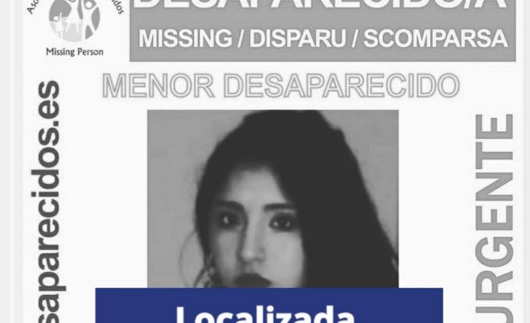 Localizada la joven de 17 años desaparecida en Meco