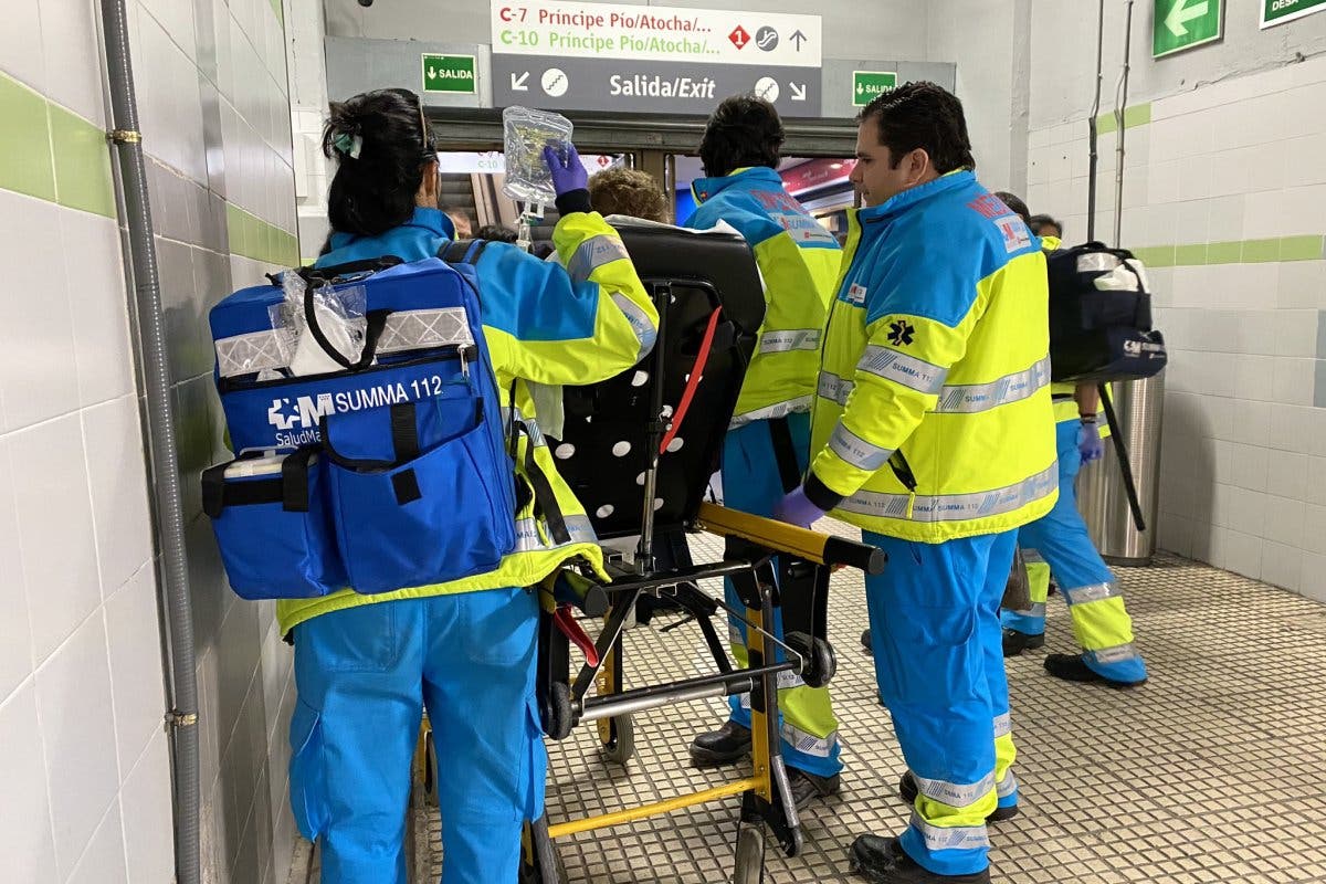 Ingresada en estado grave una mujer tras ser arrastrada por un tren de Cercanías