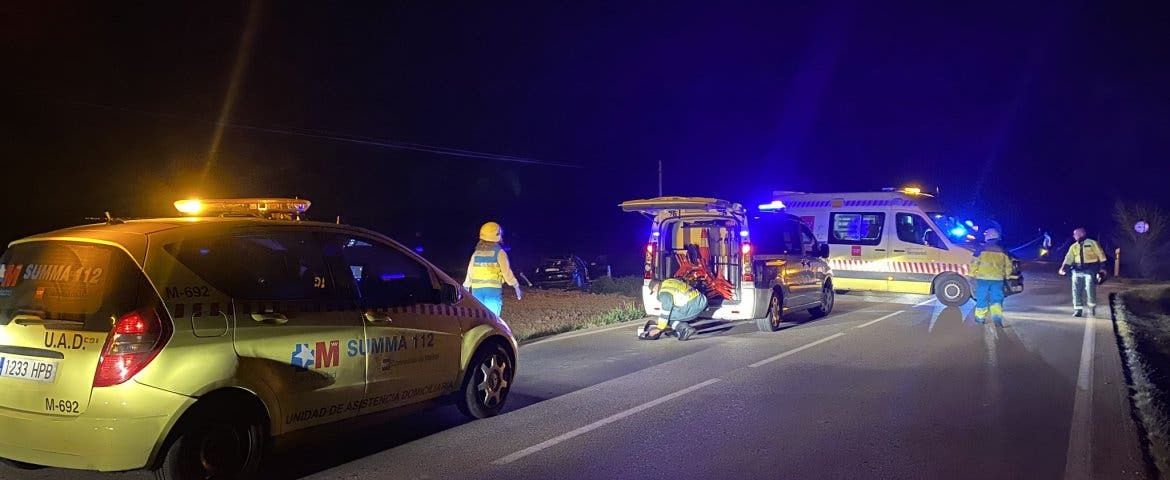 Muere la bebé de tres meses herida muy grave en el accidente de tráfico de Villaconejos