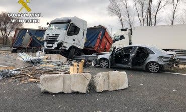 El camionero del accidente en la A-2 multiplicó por ocho la tasa de alcohol