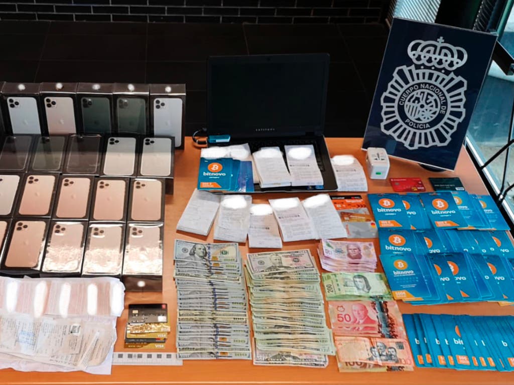 Detenido en Madrid por estafar 100.000 euros comprando criptomonedas con tarjetas falsificadas