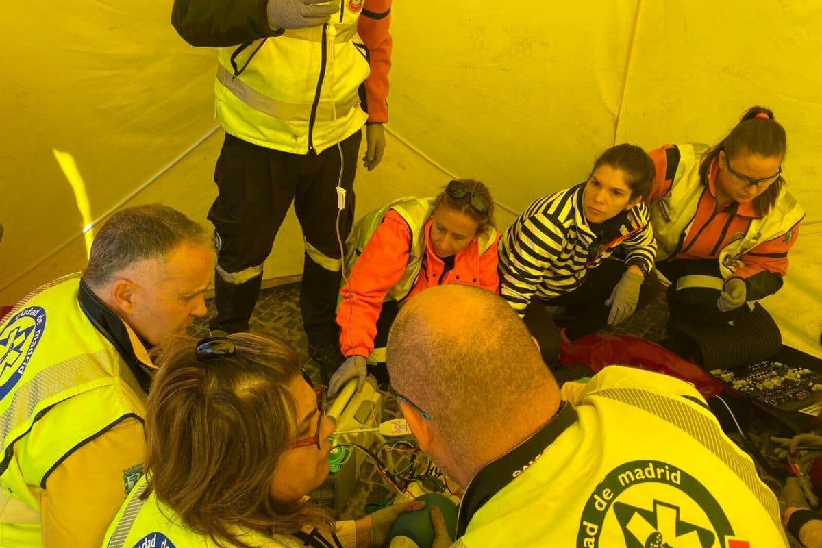 El SAMUR revierte la parada cardiorrespiratoria de un joven corredor en Madrid