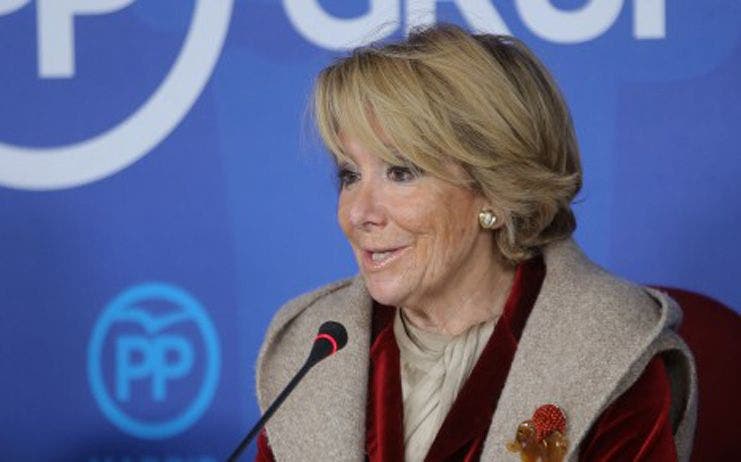 Esperanza Aguirre y su marido, ingresados por coronavirus en Madrid