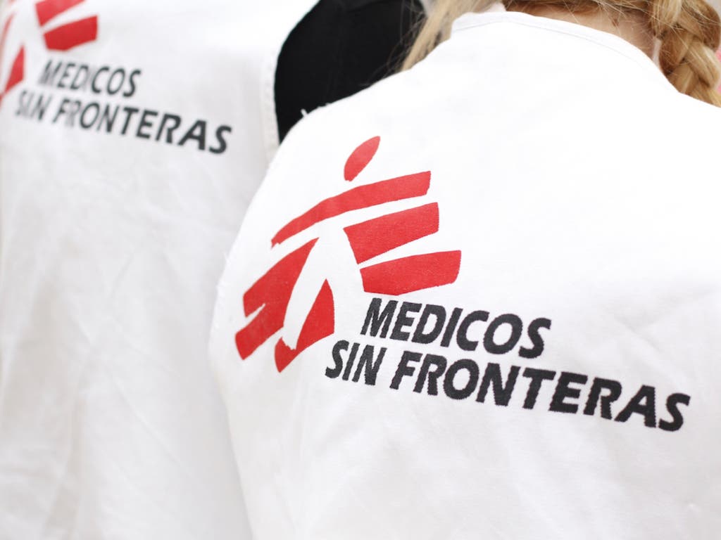 Médicos Sin Fronteras monta un hospital de campaña en Alcalá de Henares