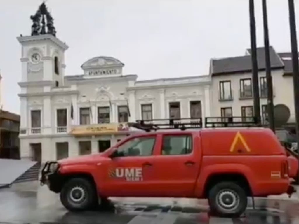 La Unidad Militar de Emergencias llega a Guadalajara