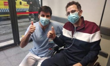 Recibe el alta el primer paciente con coronavirus extubado en el Hospital de Arganda