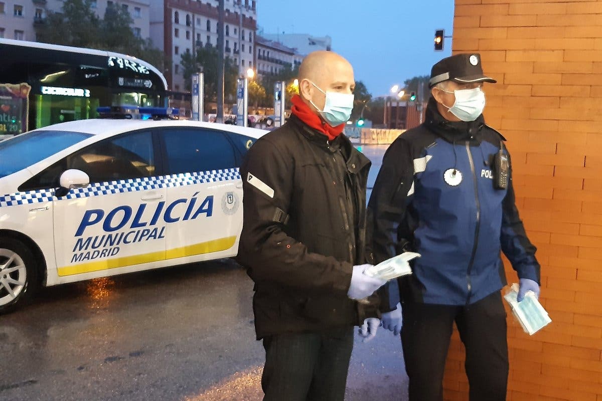 Termina por hoy el reparto de mascarillas en la Comunidad de Madrid 