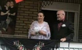 Una boda de aniversario en los balcones de San Fernando de Henares