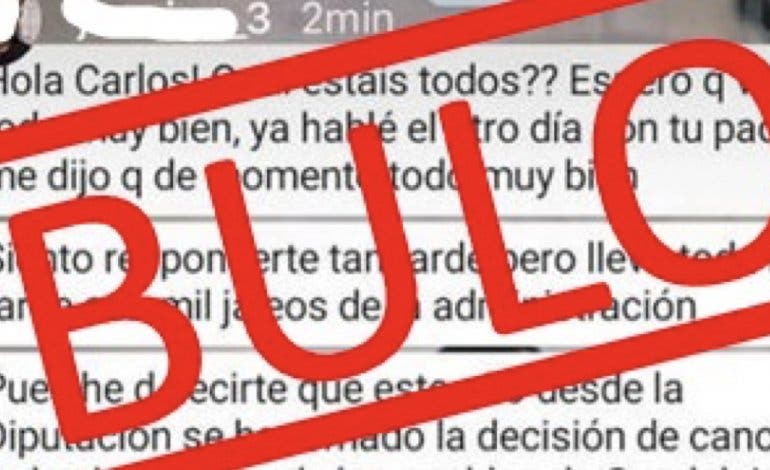 La Diputación de Guadalajara desmiente un bulo que circula por WhatsApp