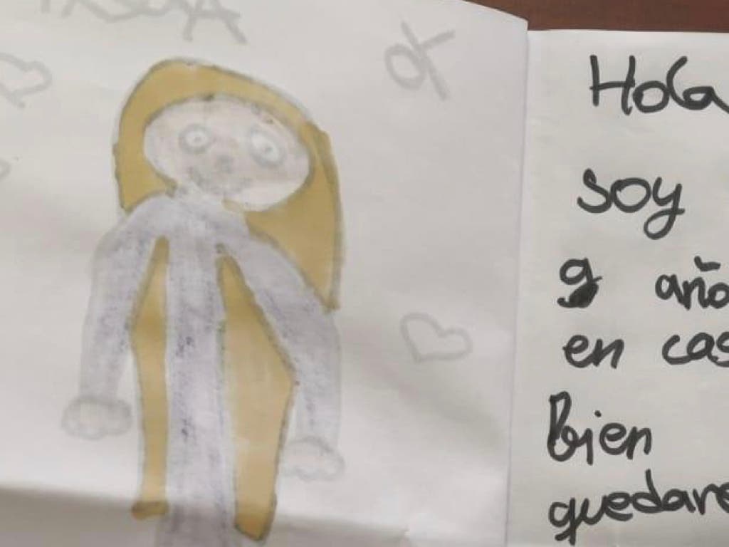 La carta de una niña de Azuqueca a la Guardia Civil