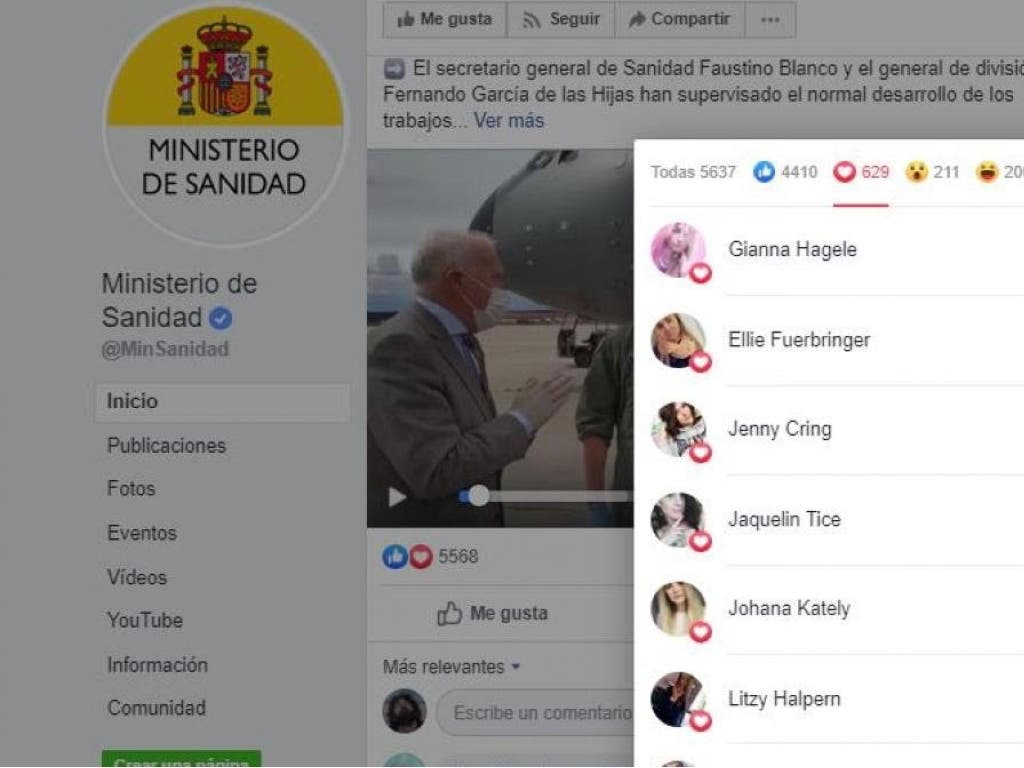 Facebook investiga cientos de cuentas falsas que apoyan al Gobierno