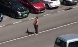 Siembra el pánico en Moratalaz con dos catanas tras fugarse del hospital con coronavirus