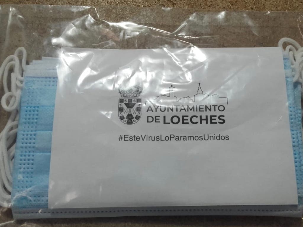 Loeches también repartirá mascarillas entre sus vecinos