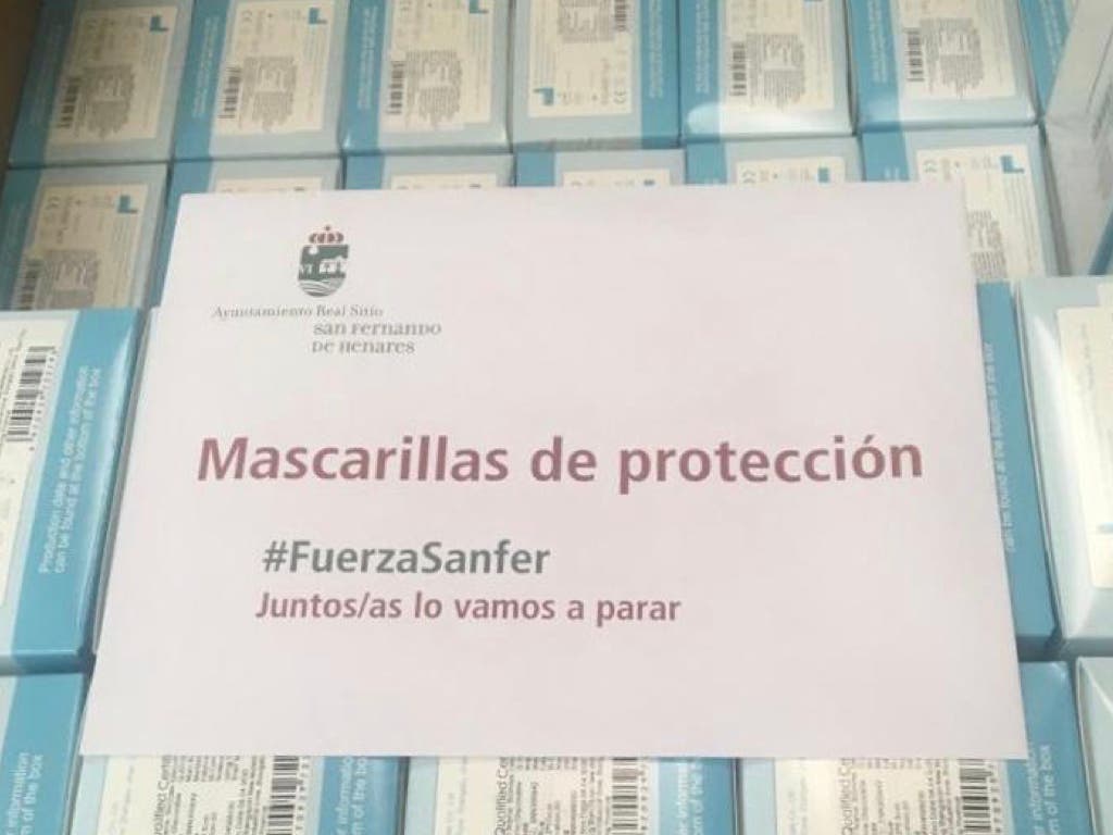 San Fernando de Henares iniciará este sábado el reparto de mascarillas entre sus vecinos