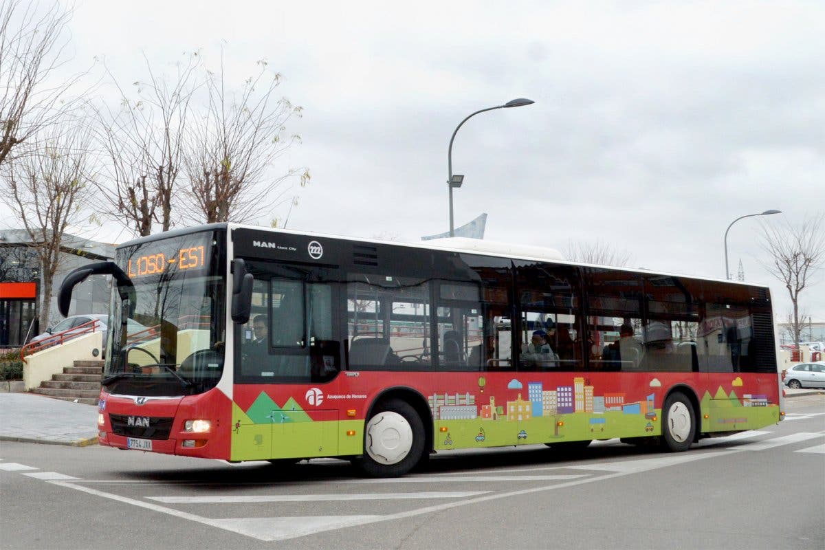 Fase 1: Los autobuses urbanos gratuitos de Azuqueca vuelven a funcionar el lunes