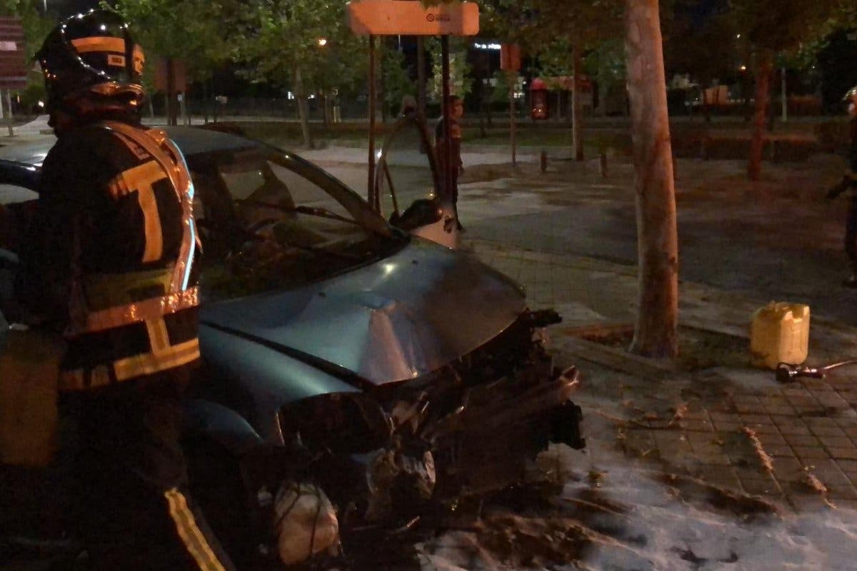 Se salta el confinamiento para viajar a Madrid y acaba multado y herido leve