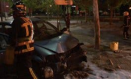 Se salta el confinamiento para viajar a Madrid y acaba multado y herido leve