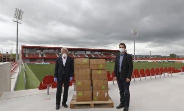 Alcalá de Henares repartirá 20.000 mascarillas donadas por el Atlético de Madrid