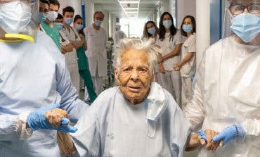 Recibe el alta en Guadalajara una mujer de 105 años tras superar el coronavirus