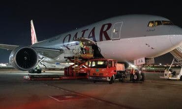 Aterriza en Madrid un sexto avión de Ayuso con 56 toneladas de material sanitario