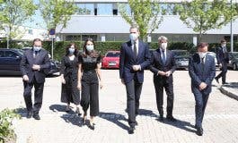 Los Reyes visitan el Centro de Transportes de Coslada