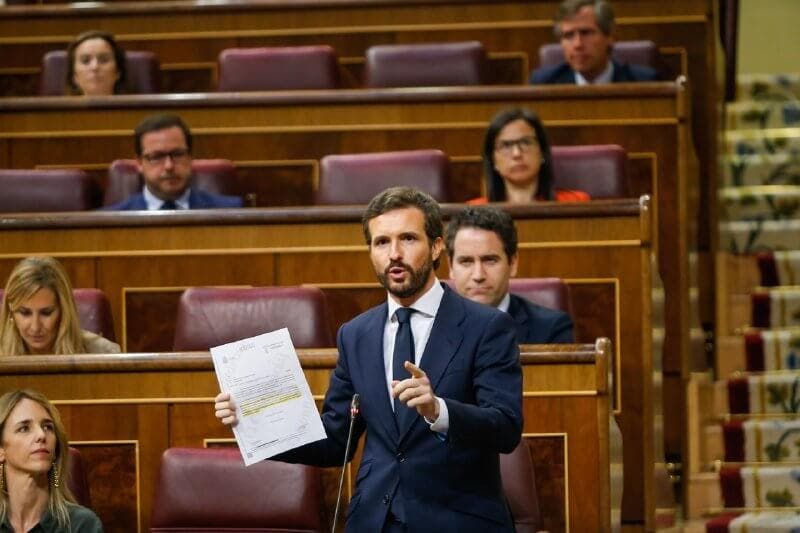 Casado acusa a Sánchez de «borrar» fallecidos para poder decir que hay «cero muertos»