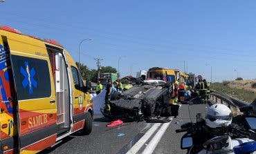 Fallece una mujer de 93 años en un accidente de tráfico en la A4