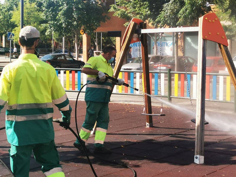 Reabiertas las zonas de juego infantiles de Azuqueca de Henares
