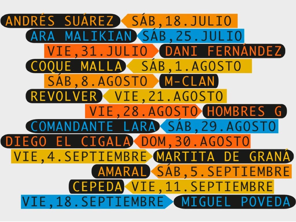 A la venta las entradas de los conciertos de verano de Alcalá de Henares