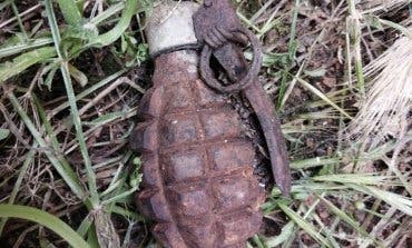 Desactivan una granada de la Guerra Civil en un pueblo de Guadalajara