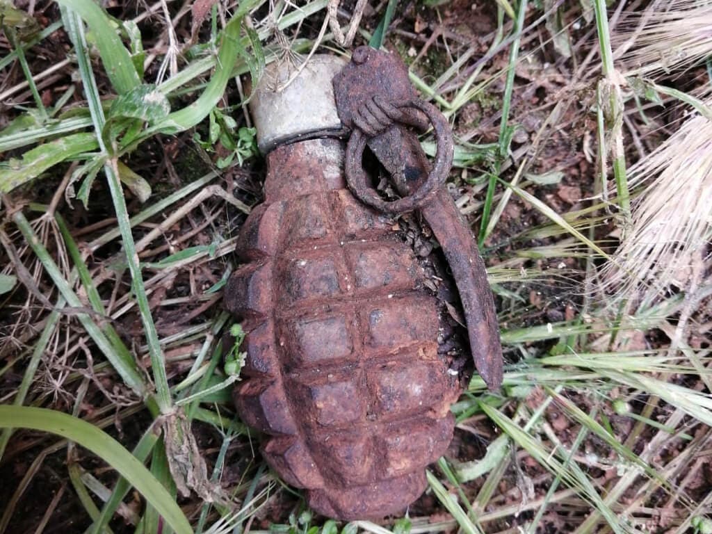 Desactivan una granada de la Guerra Civil en un pueblo de Guadalajara