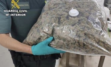 Detenido en Guadalajara tras una persecución: llevaba más de 8 kilos de marihuana