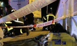 Extinguen un incendio en una nave industrial de Torrejón de Ardoz