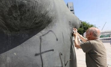 Coslada pide colaboración ciudadana tras el acto vandálico sufrido por su escultura más importante