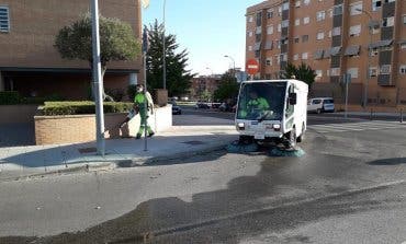 Coslada retoma las limpiezas intensivas en los barrios