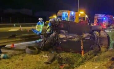 Cinco jóvenes heridos, tres de ellos graves, en un accidente en Fuenlabrada