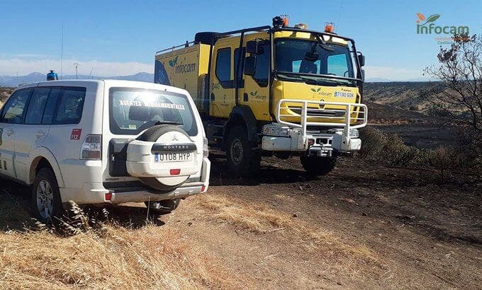 Controlado el incendio de Valdepiélagos y El Casar, en Madrid y Guadalajara