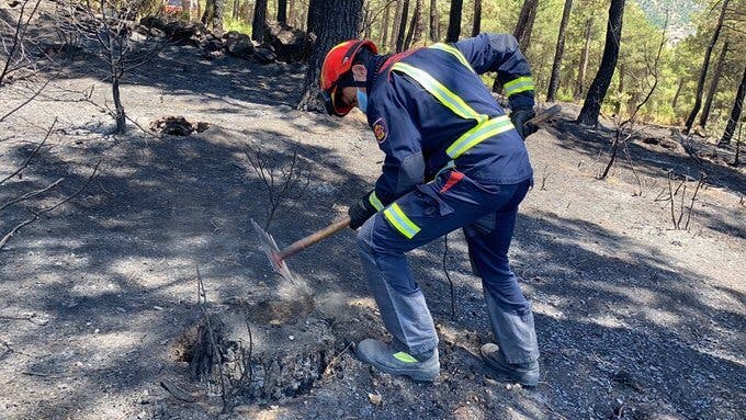 Extinguido el incendio de Robledo de Chavela tras quemar más de 1.000 hectáreas