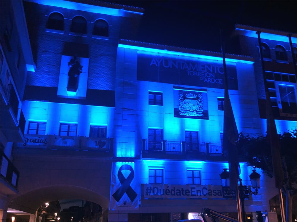 Torrejón de Ardoz estrena iluminación en la Plaza Mayor