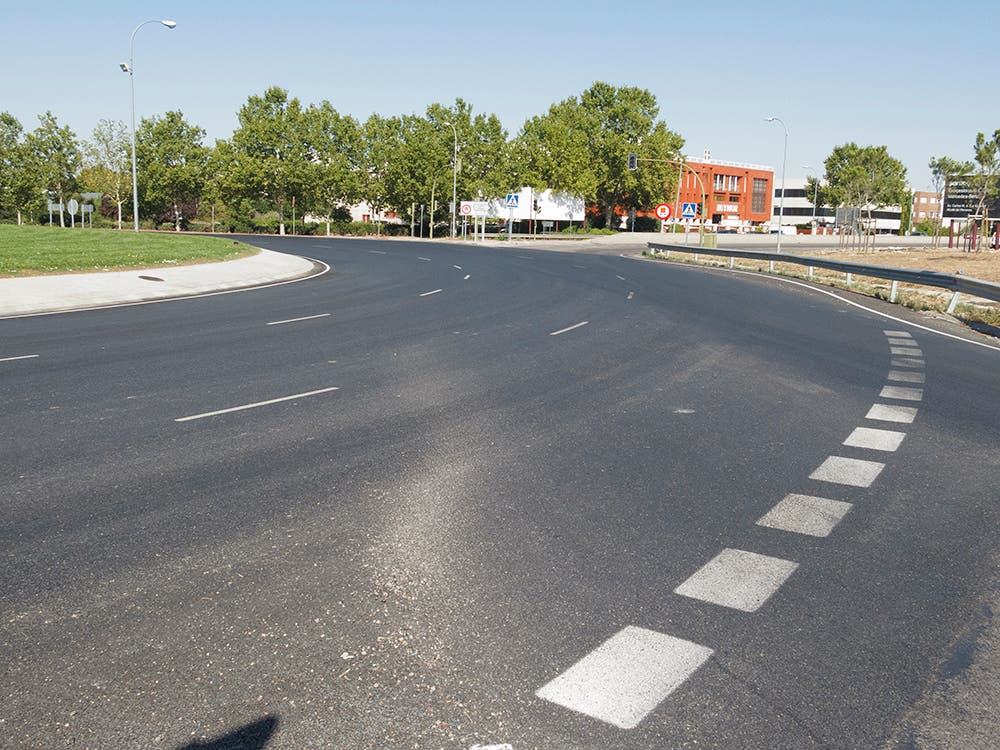 Torrejón de Ardoz amplía la glorieta de la Paz 