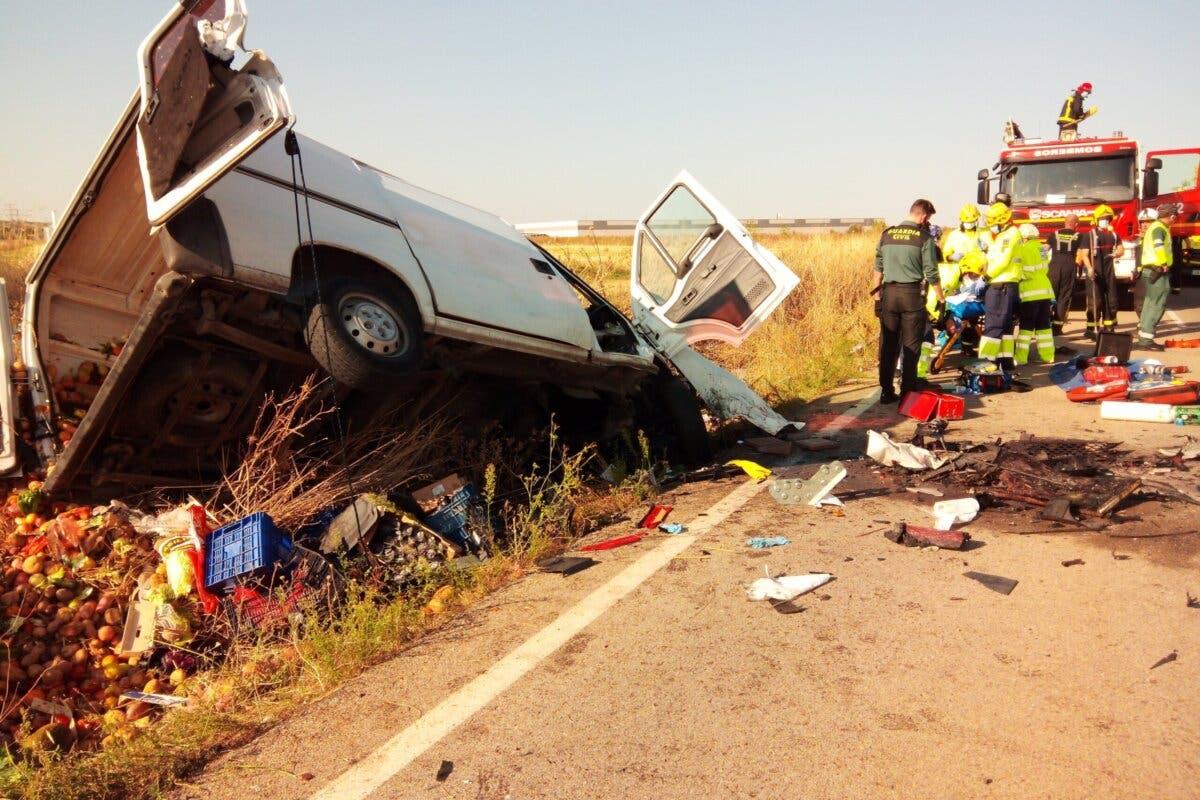 Un muerto y un herido grave en un accidente entre Cabanillas y Alovera