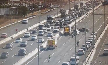 Alcalá de Henares: Un accidente en la A2 provoca grandes retenciones