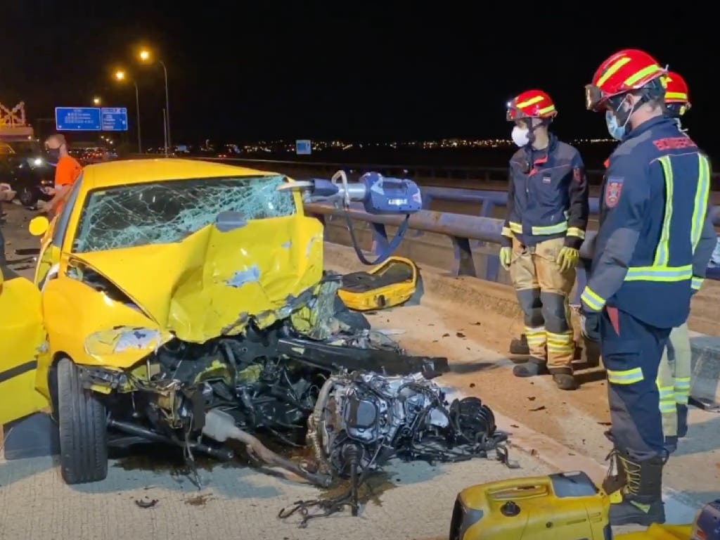 Muere un conductor de 33 años en un accidente múltiple en la M-50