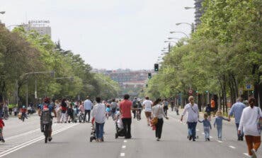 Madrid recupera la peatonalización provisional  en 12 calles desde este sábado