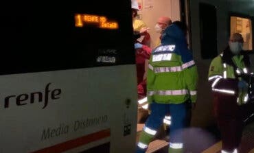 Un descarrilamiento y otras incidencias por las fuertes lluvias que continúan hoy en Madrid