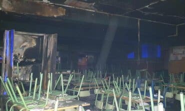 Un colegio de Mejorada del Campo sufre un robo y un incendio