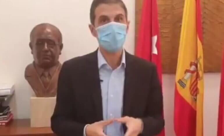Mensaje del alcalde de Alcalá de Henares ante el confinamiento de la ciudad