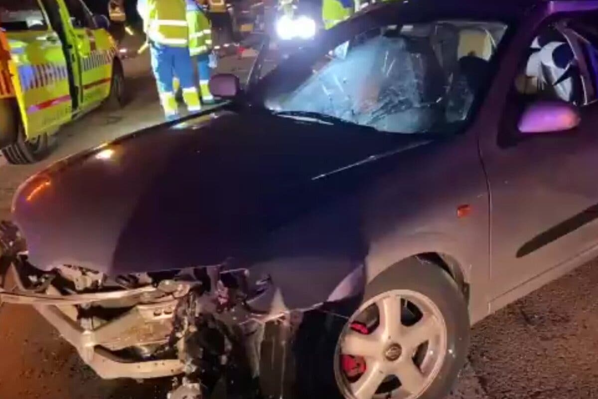 Un muerto y seis heridos, dos graves, en dos accidentes en Madrid y Getafe