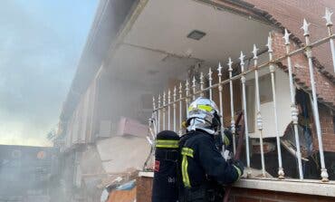 Dos detenidos por la explosión en un chalet de San Martín de la Vega