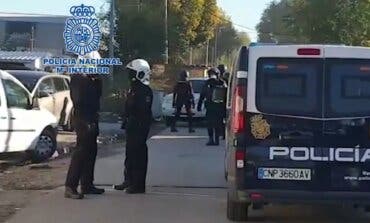 Al menos 10 detenidos en una macrooperación contra la marihuana en la Cañada Real